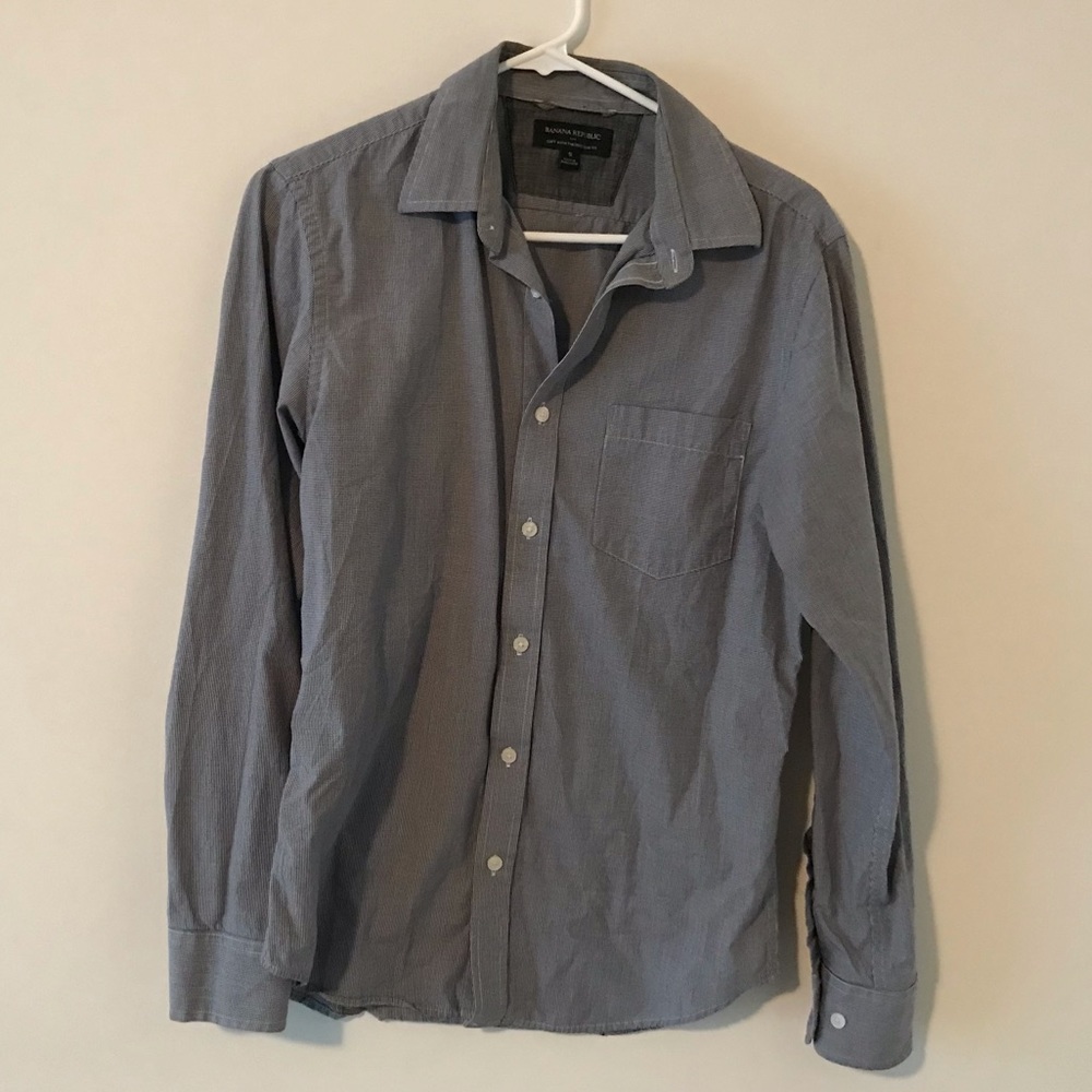 Mens Small Banana Republic Casual Shirt